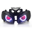 028 Motorbike Headlight Honda Cbr1000Rr 2004-2007 Led Angel Red Demon Eyes Hid Kit 2005 2006